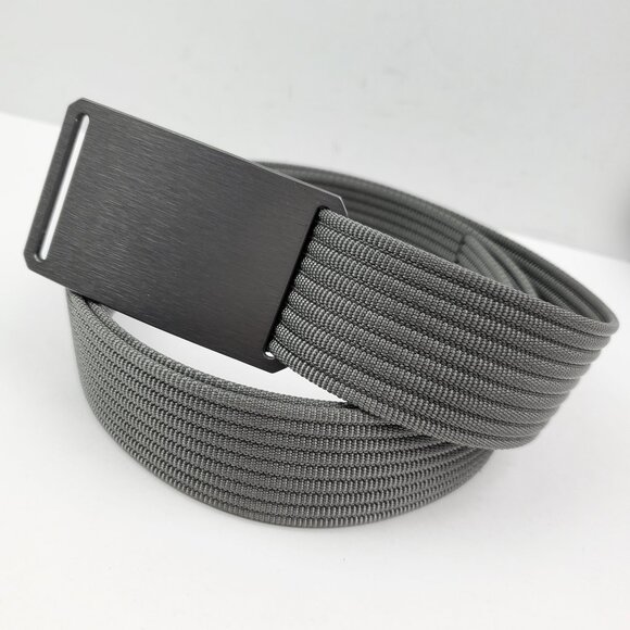 Grip6 Belt XL Tactical Made USA Gray Nylon Webbing Adjustable 43" Total Length - Picture 1 of 9